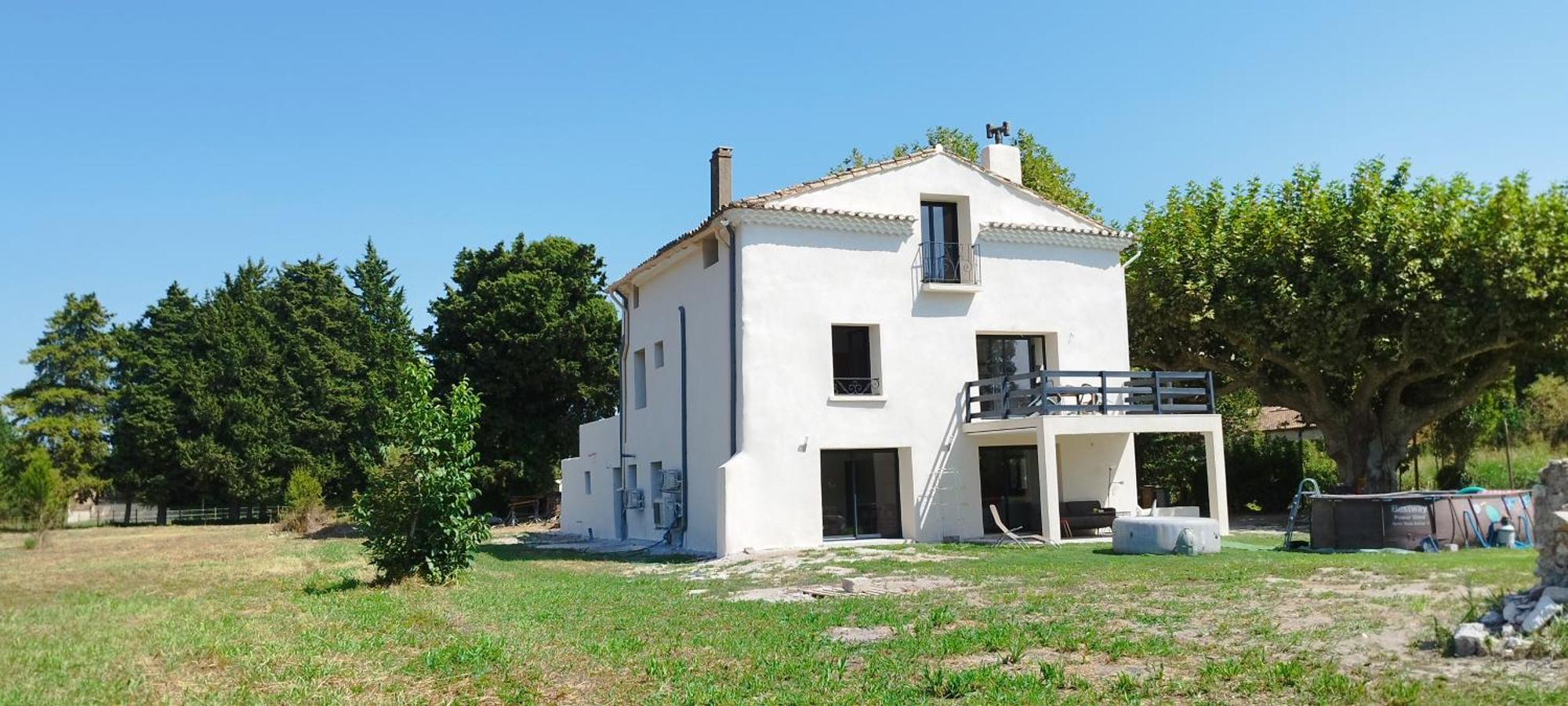 Mas En Provence Villa Le Thor Bagian luar foto