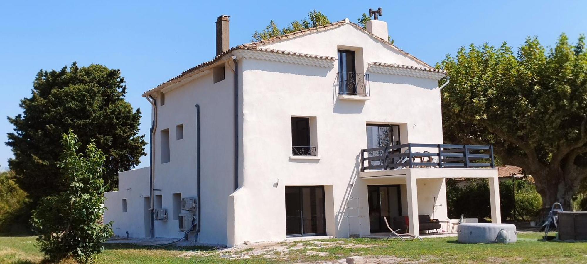 Mas En Provence Villa Le Thor Bagian luar foto